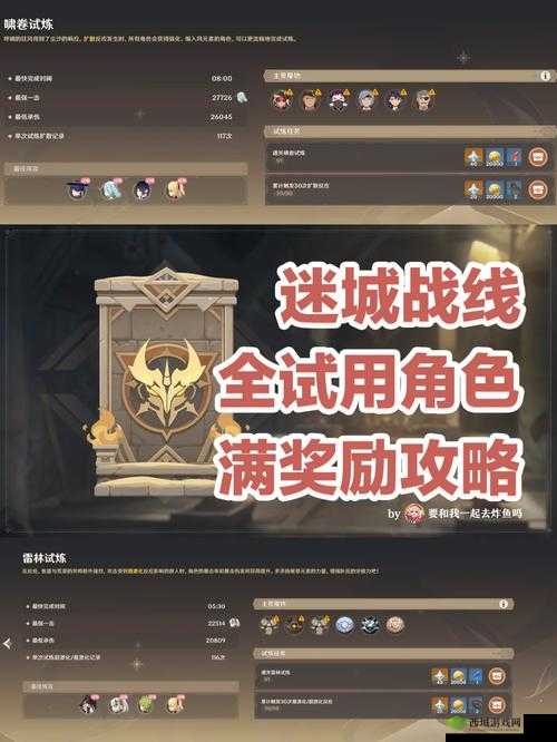 原神迷城战线沙域篇首日攻略指南：解锁第天挑战与奖励全攻略