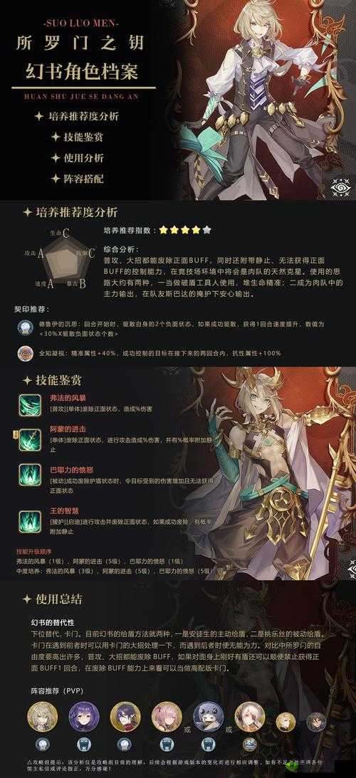 幻书启世录探索地铁站阵容搭配推荐