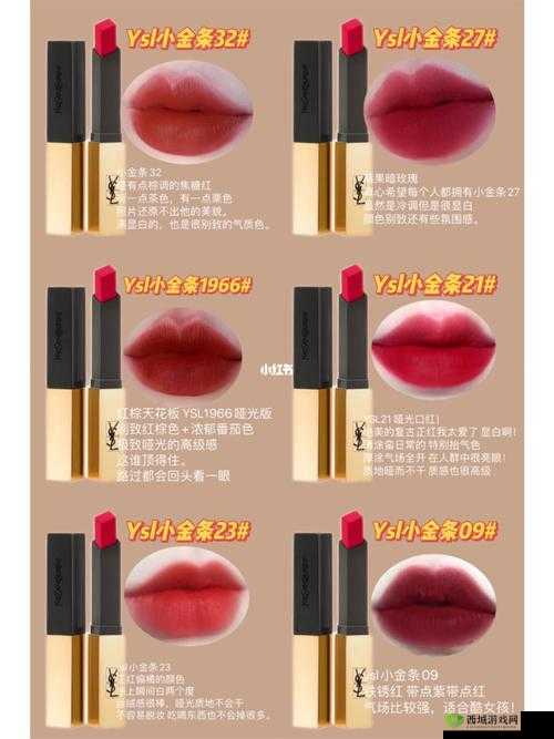 YSL 千人千色 AE86V9 口红系列解析：全方位深度解读与产品特点剖析