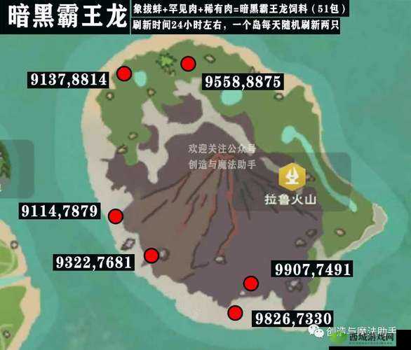 创造与魔法黑虎王地点详解，可以刷罕见肉在资源管理中的重要性及策略