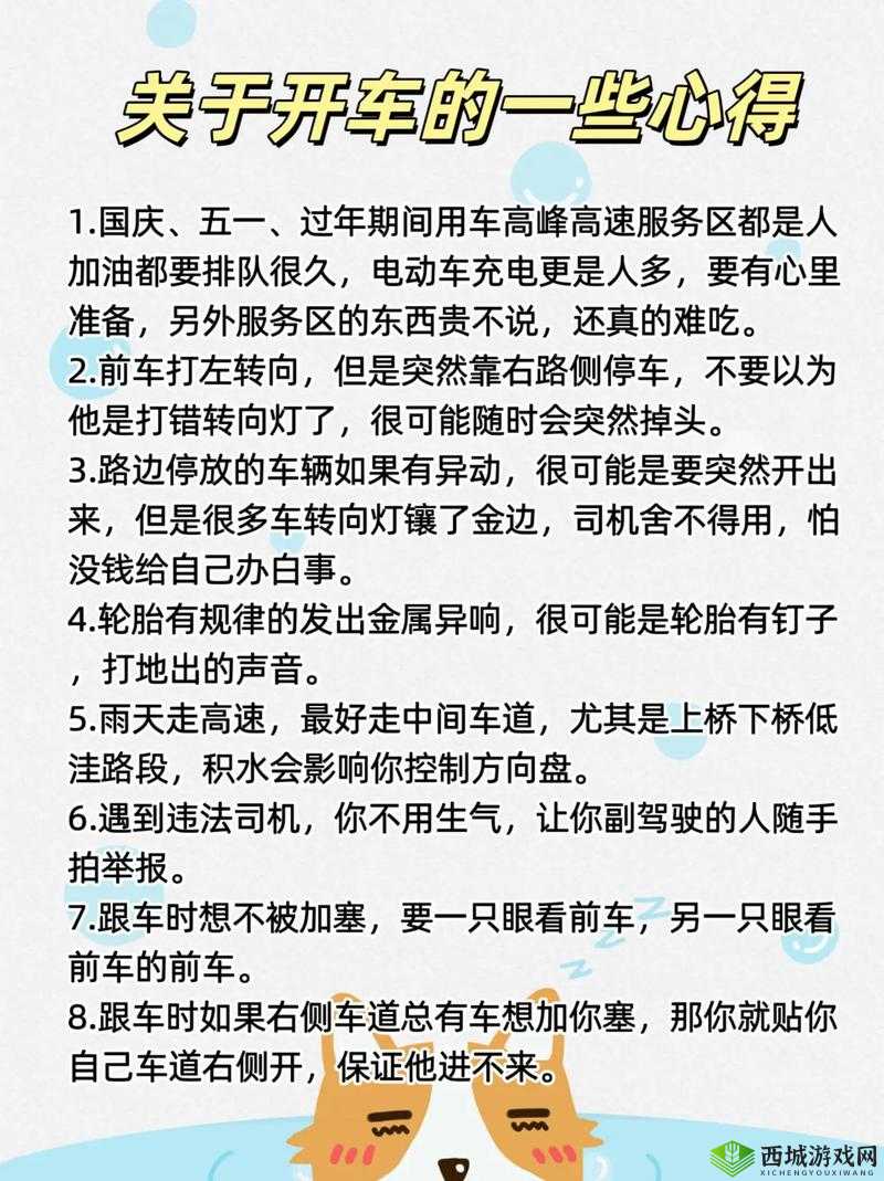 老司机自驾游，光荣使命撞人战术心得