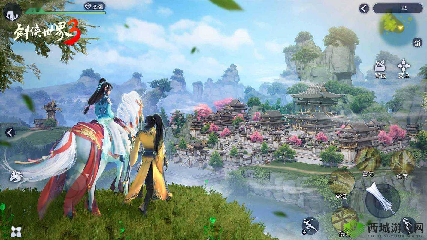 剑侠世界2手游，国风武侠的浪漫之旅