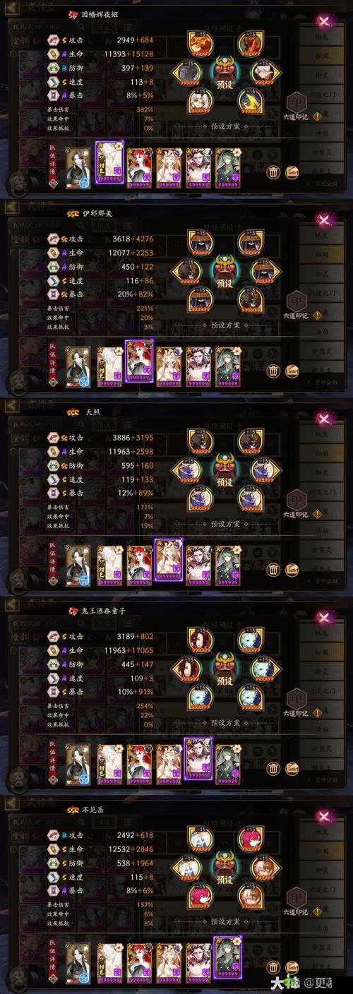 阴阳师平民向超稳御灵阵容搭配攻略