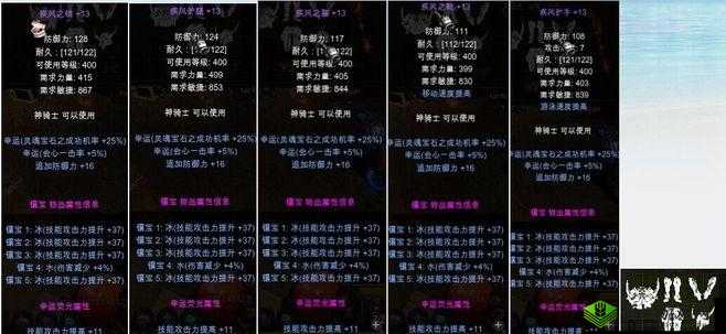 奇迹MU觉醒剑士宝石选择，红、黄、绿宝石的搭配策略