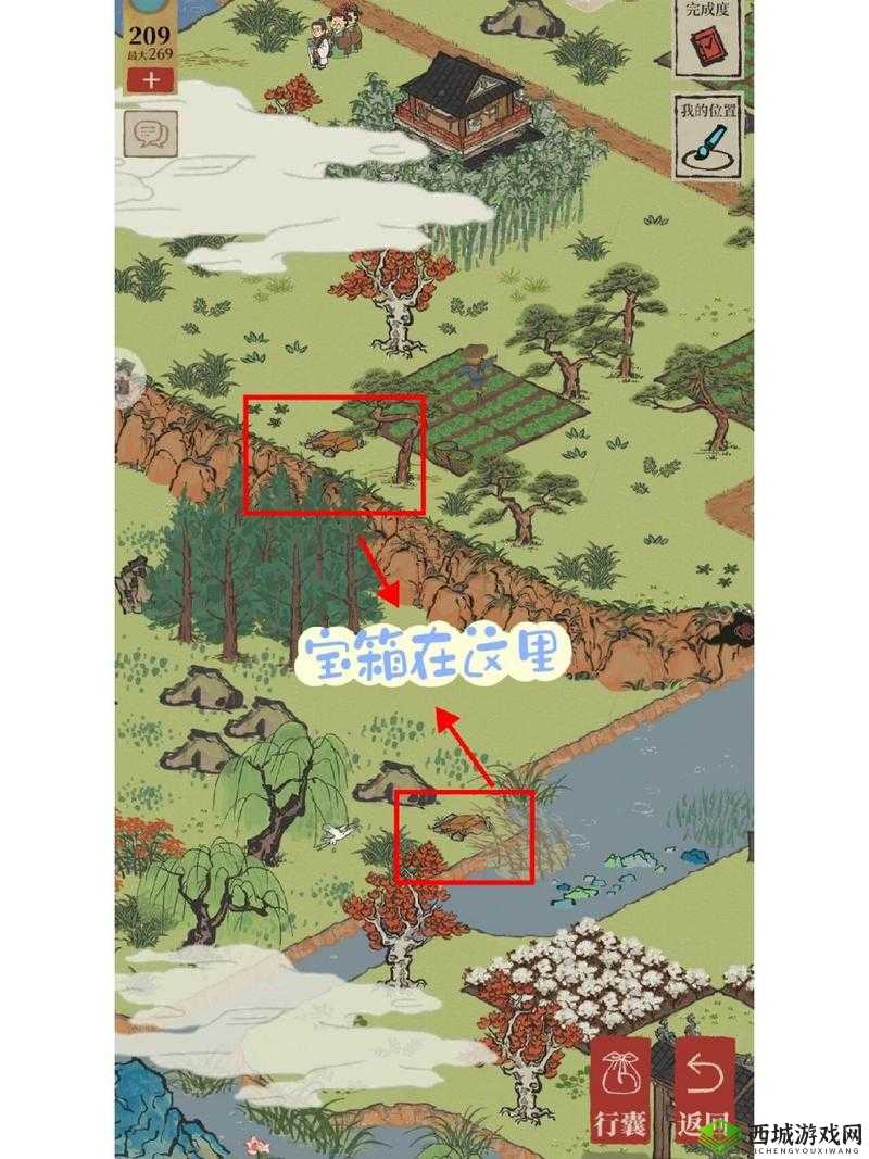 江南百景图探索宝箱在哪里？宝箱及钥匙位置介绍演变史
