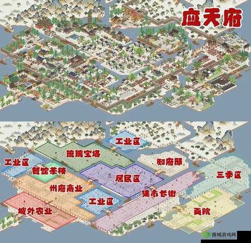 江南百景图应天府怎么布局，建筑与城市布局介绍